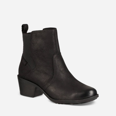 Dámské Chelsea Boots Teva Anaya WP Černé - CZ177624